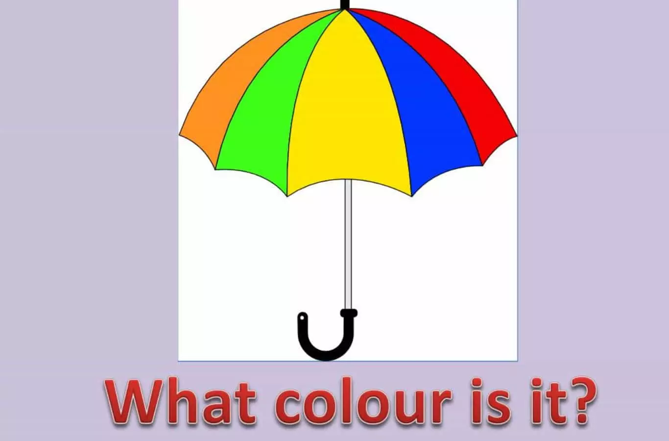Học tiếng anh thiếu nhi qua bài hát What colour is it?