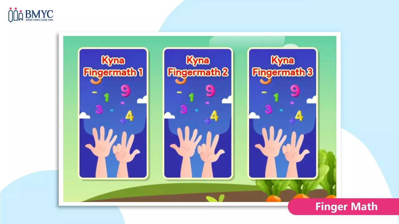 App toán tư duy trẻ em FingerMath