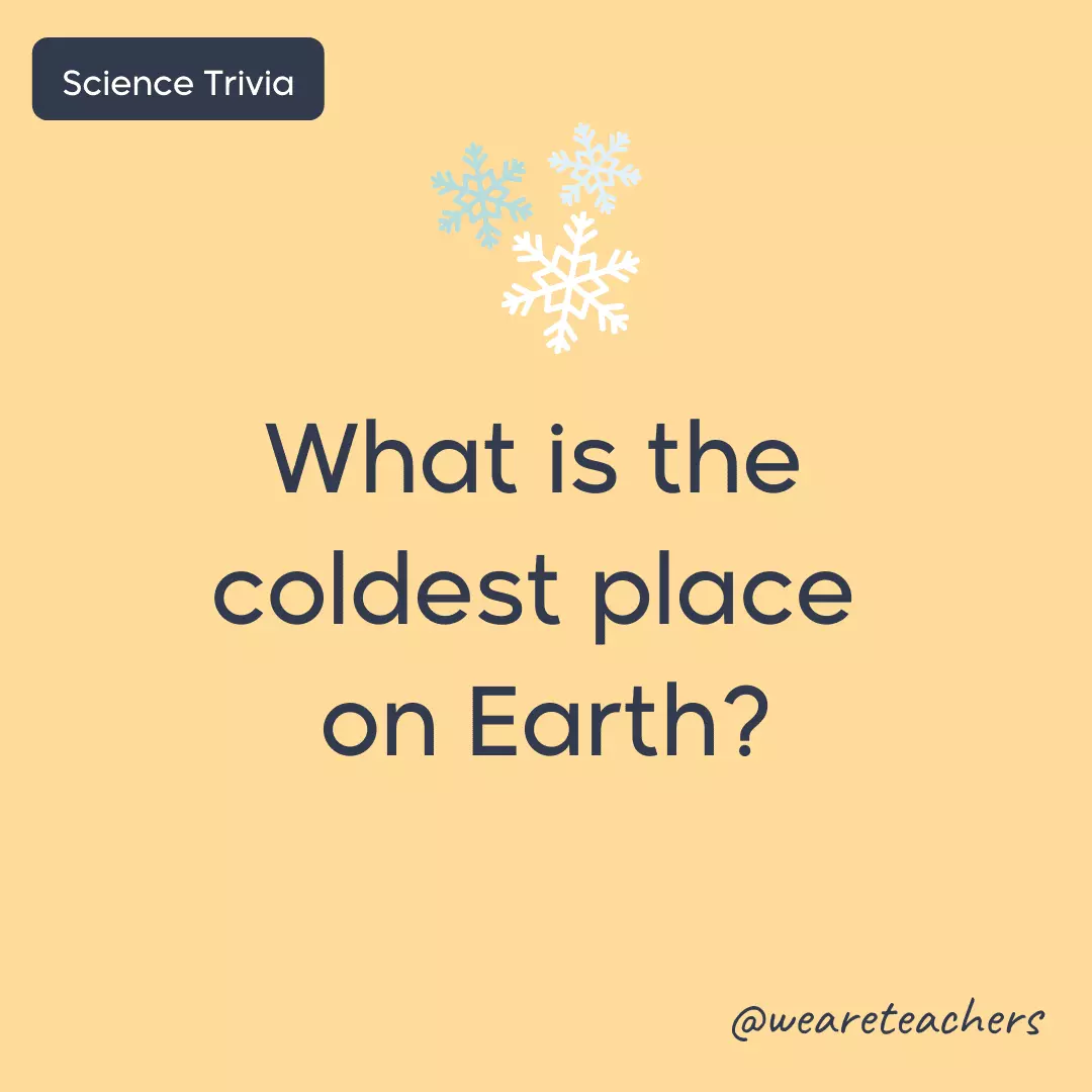 Nơi lạnh nhất trên Trái đất là gì?