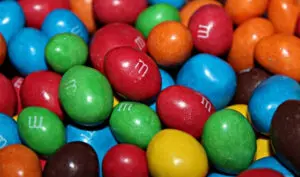 Những viên kẹo ngon đa dạng màu sắc