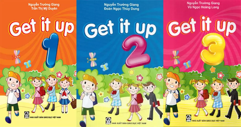Giáo trình tiếng Anh cho trẻ em Get it up 1,2,3