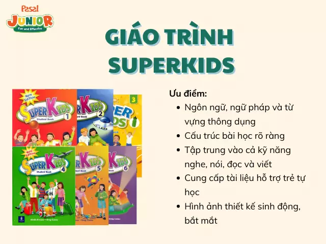 Giáo trình tiếng Anh cho trẻ em - Superkids