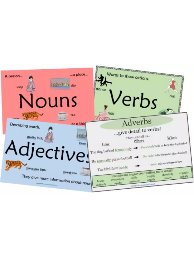   Các từ loại trong tiếng Anh – Tìm hiểu chi tiết về cách phân loại